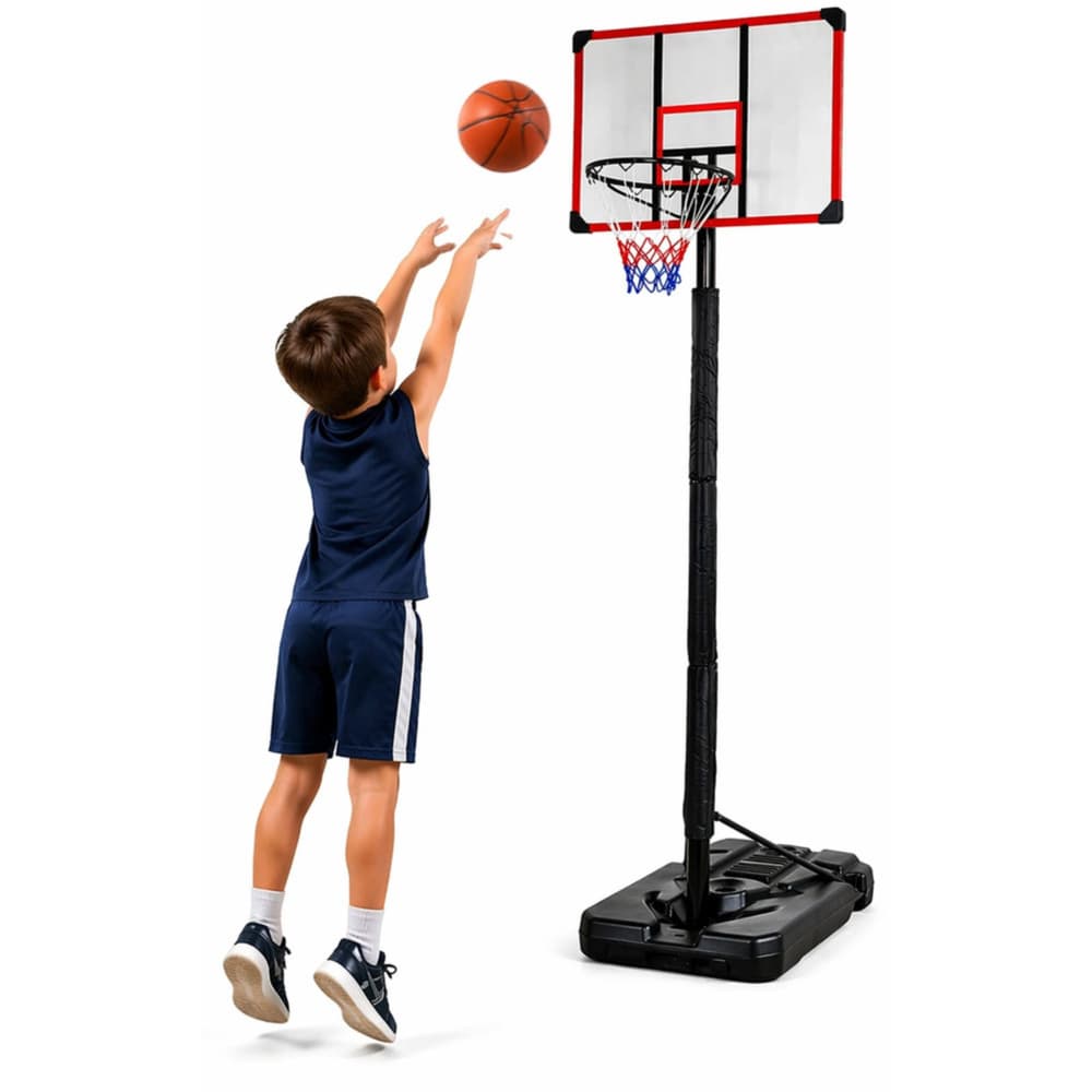 LEAN SPORT Mobilni košarkarski koš z nastavljivo višino (200-305 cm) 2