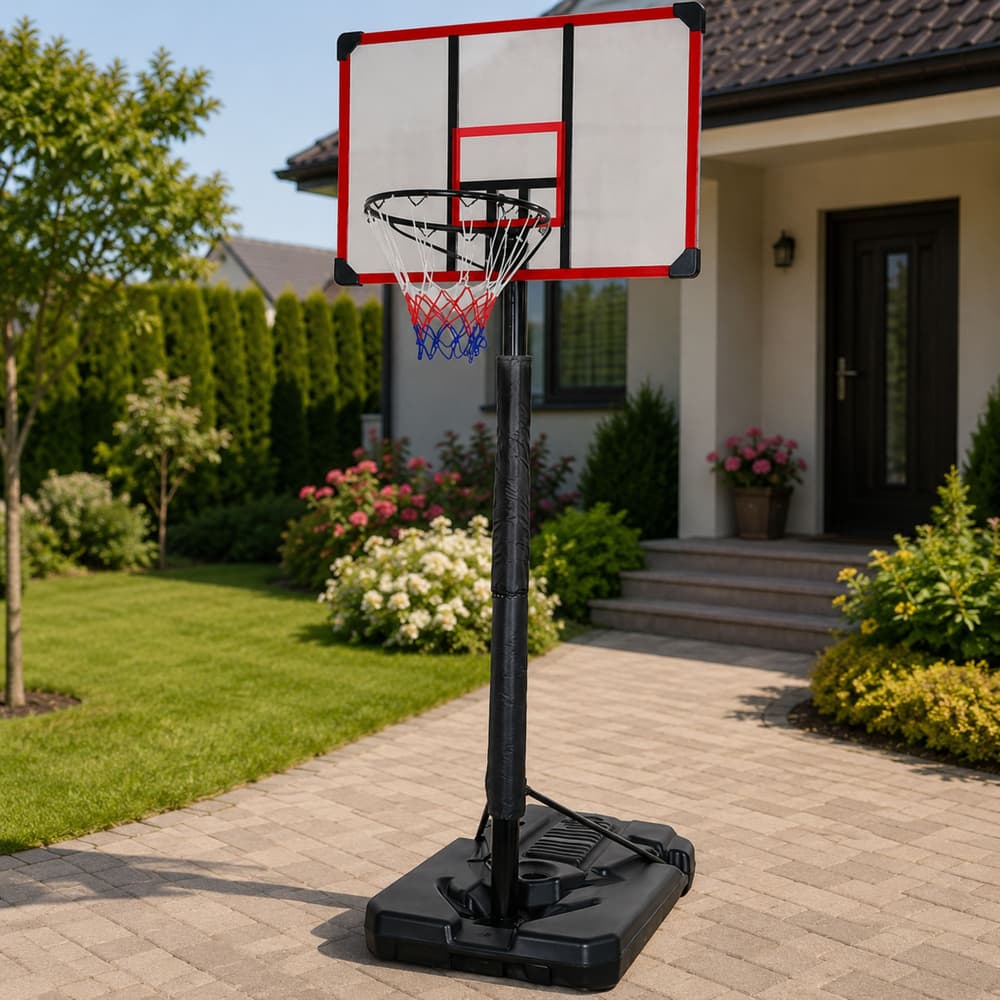 LEAN SPORT Mobilni košarkarski koš z nastavljivo višino (200-305 cm) 3
