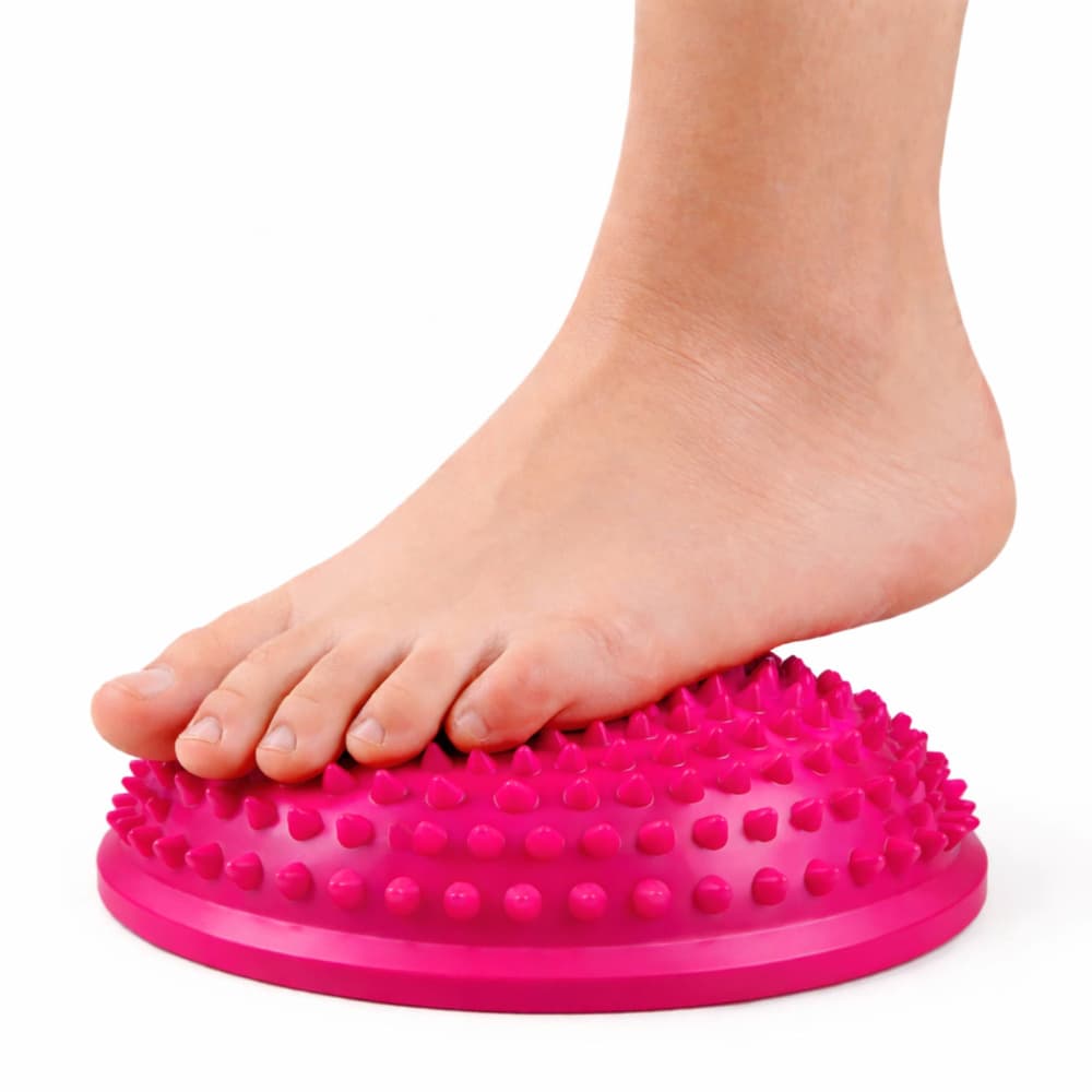 LEAN Polobla Sensoryczna - roza, 16 cm (masaža, ravnotežje) 3