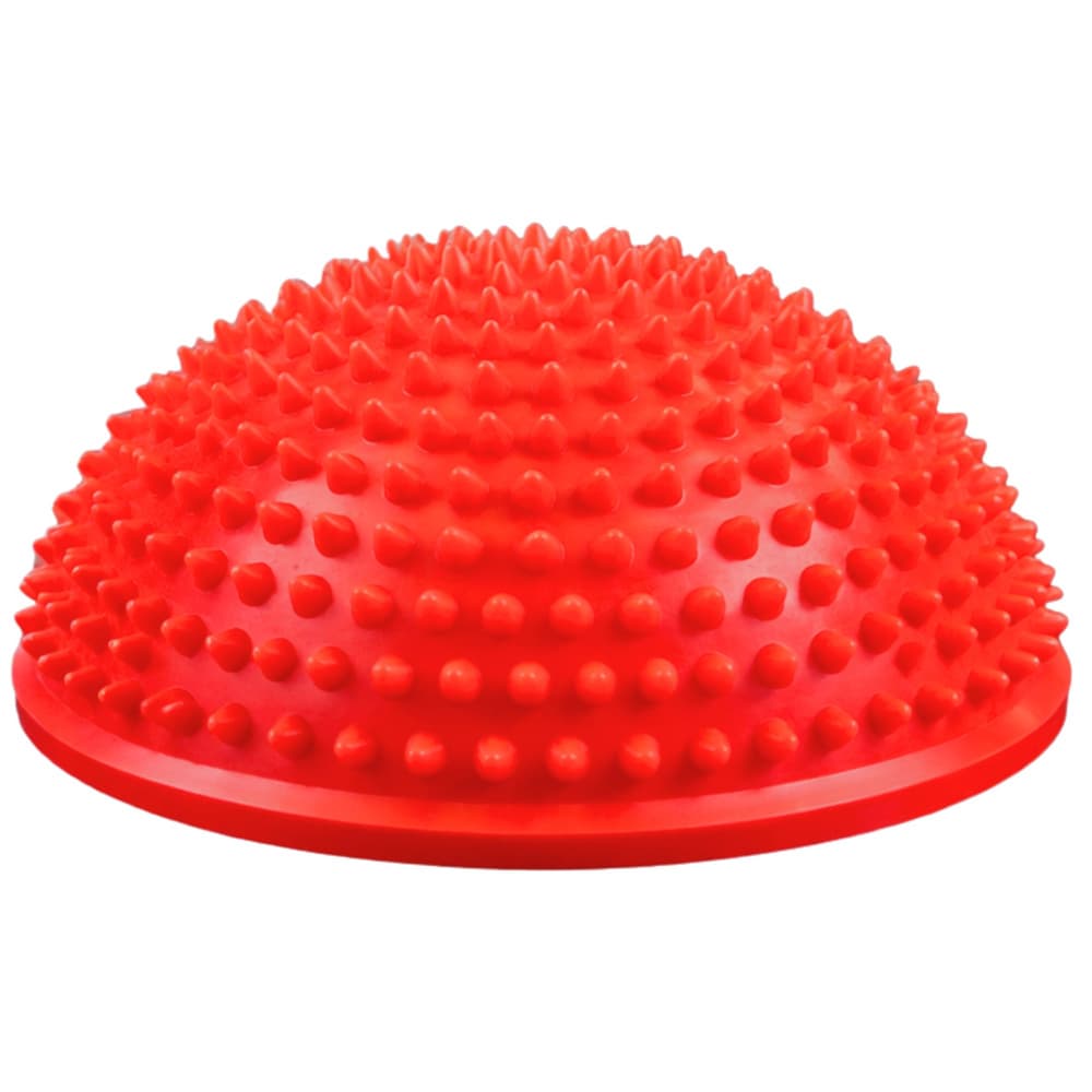 LEAN Polobla Sensoryczna - rdeča, 16 cm (masaža, ravnotežje) 2