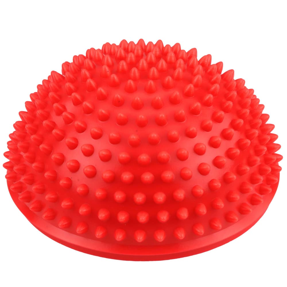LEAN Polobla Sensoryczna - rdeča, 16 cm (masaža, ravnotežje) 5