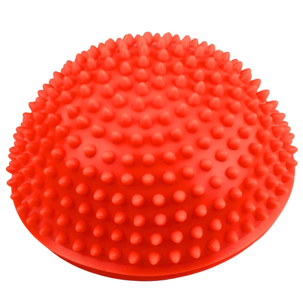 LEAN Polobla Sensoryczna - oranžna, 16 cm (masaža, ravnotežje) 5