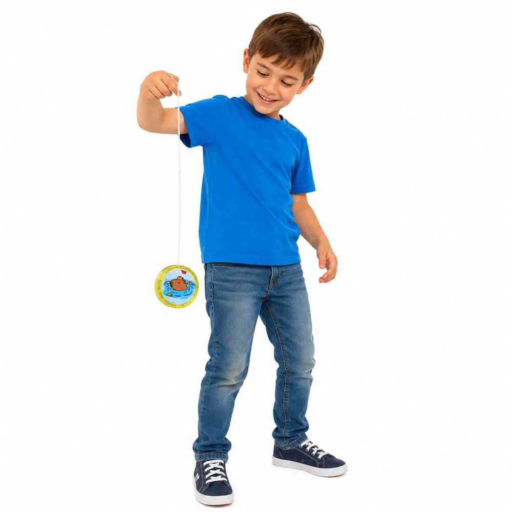 Jojo LEAN TOYS s kapibaro, svetleče, barvito, 5,5 cm 2