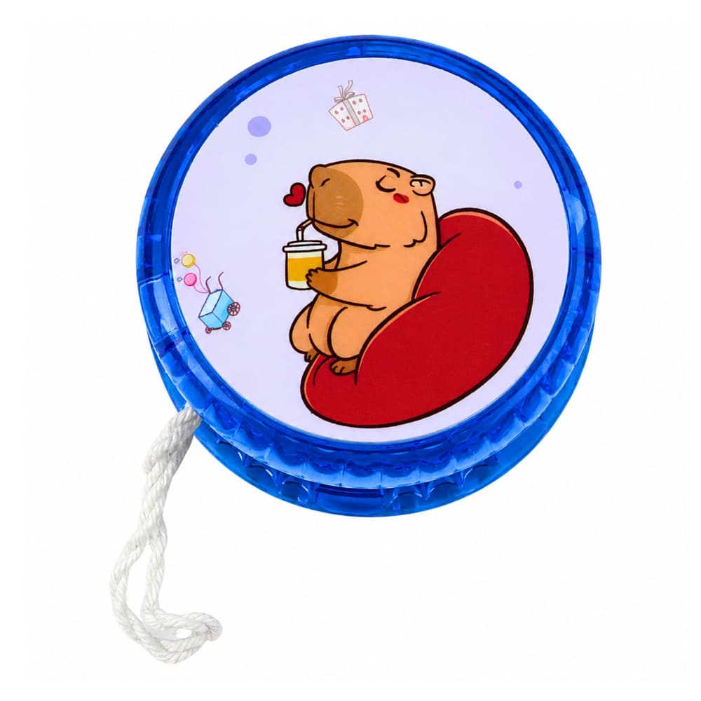 Jojo LEAN TOYS s kapibaro, svetleče, barvito, 5,5 cm 3