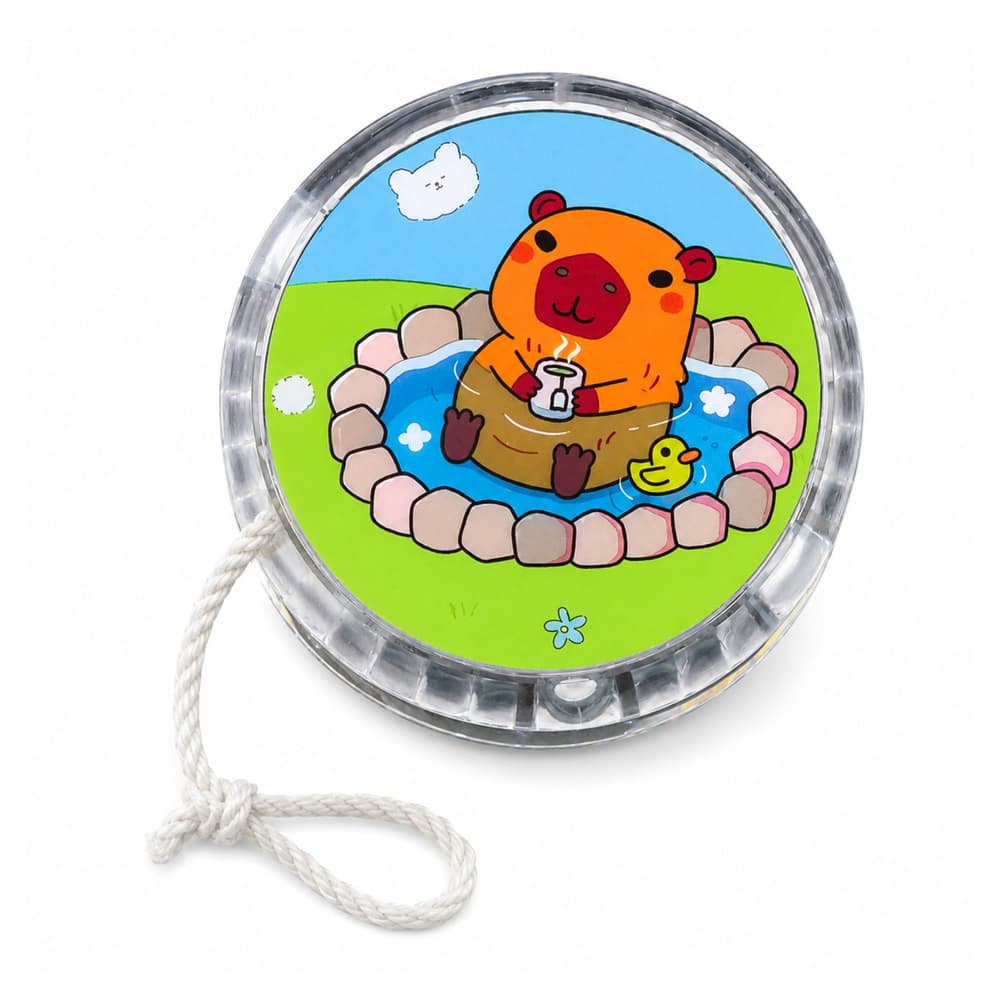 Jojo LEAN TOYS s kapibaro, svetleče, barvito, 5,5 cm 4