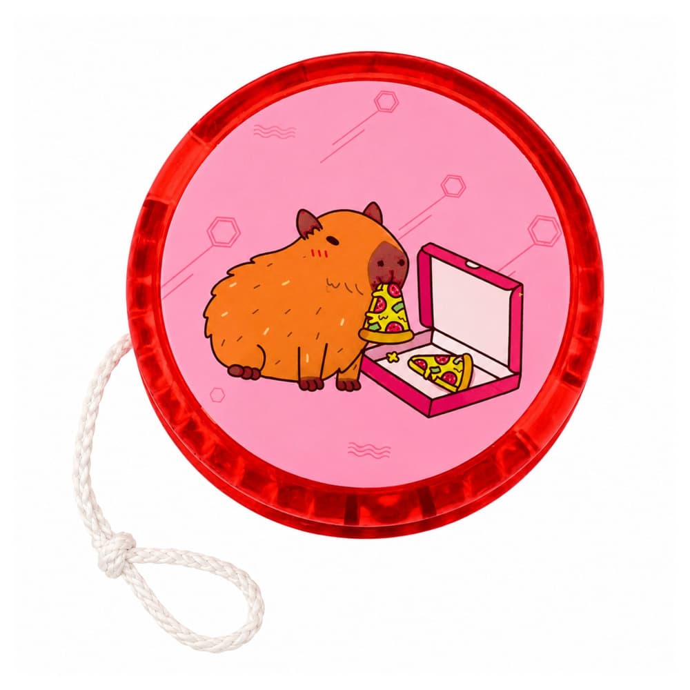 Jojo LEAN TOYS s kapibaro, svetleče, barvito, 5,5 cm 5