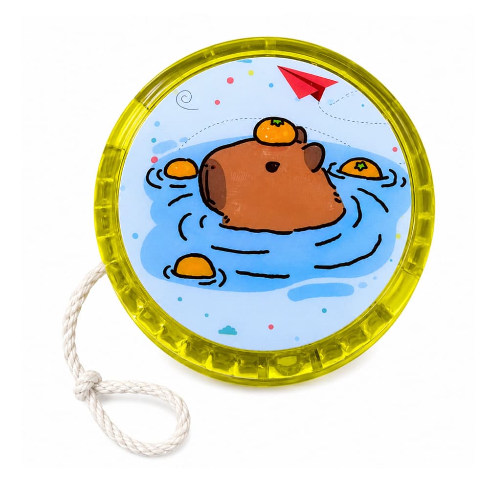Jojo LEAN TOYS s kapibaro, svetleče, barvito, 5,5 cm 6