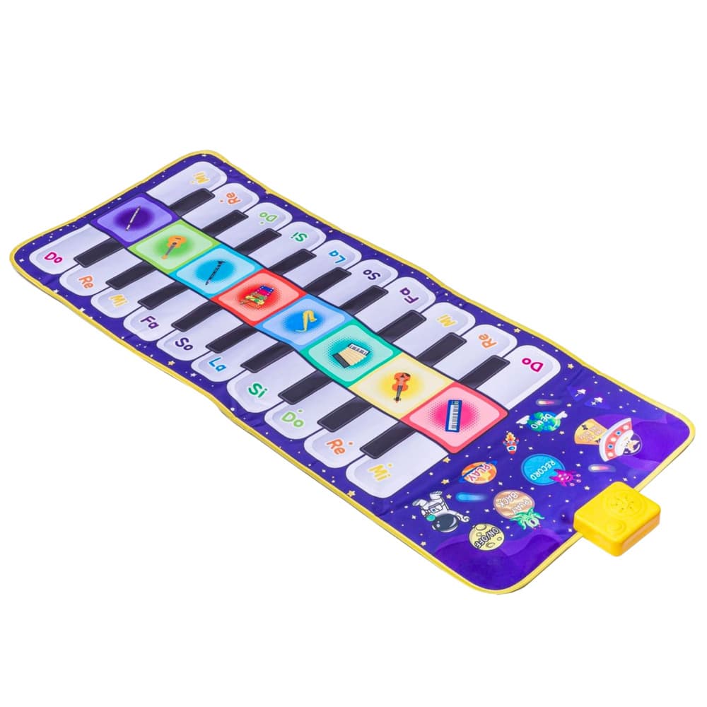 Glasbena plesna podloga Lean Toys - Kozmos Pianino (120 x 48 cm) 2