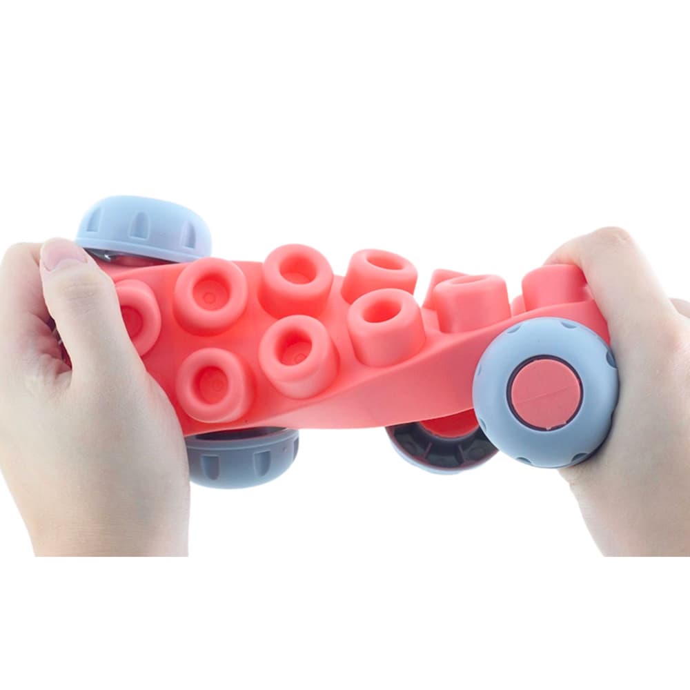 LEAN TOYS Mehki senzorični bloki - 80 kosov 4