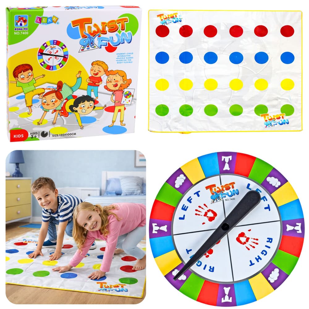 Zręcznościowa Družinska Igra Twist Fun - LEAN TOYS