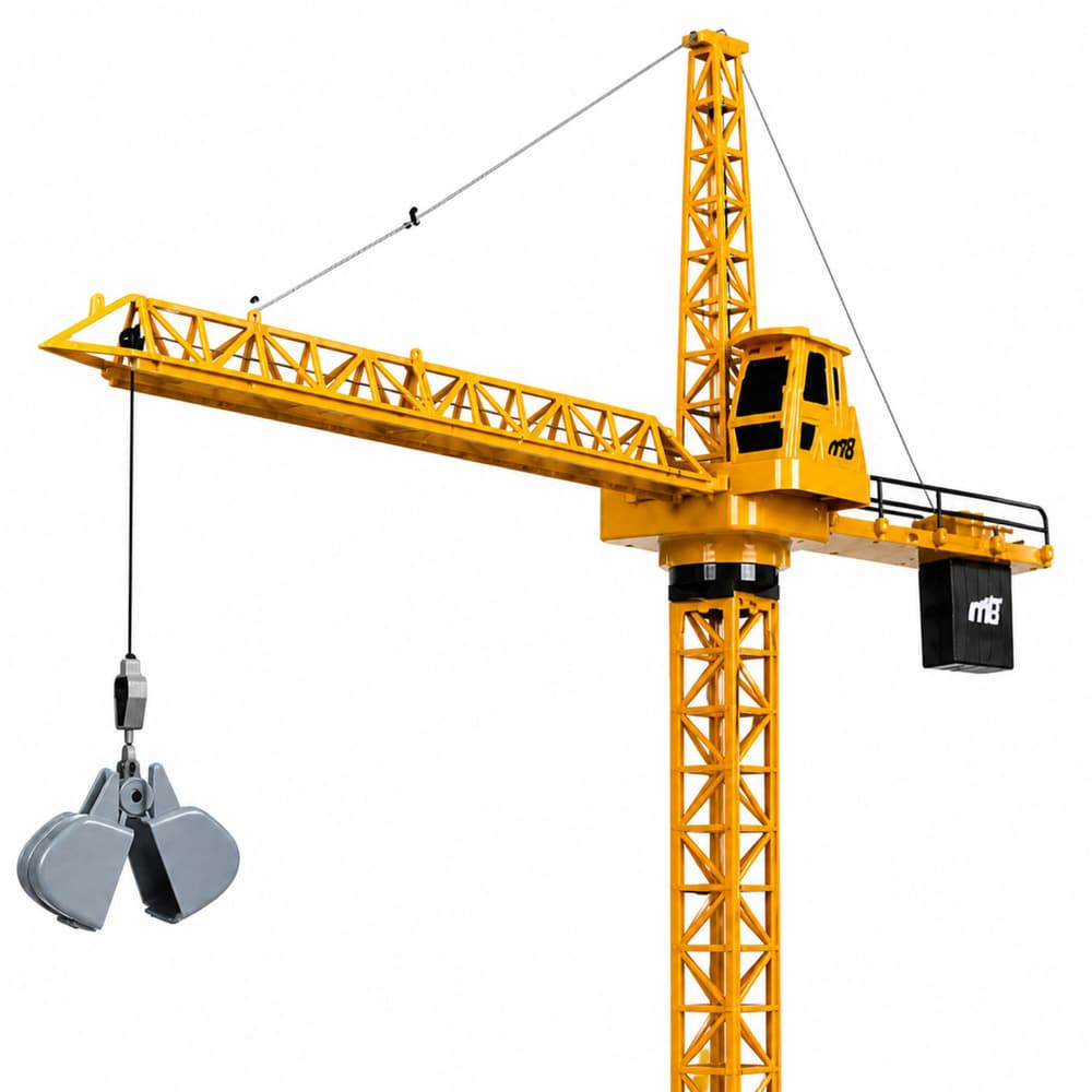 LEAN TOYS Gradbeni Dvignik Žerjav RC (71 cm) 3