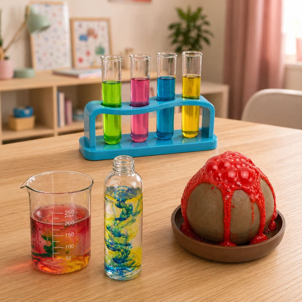 LEAN TOYS Mali Kemik Izobraževalni Komplet (14 eksperimentov) 5