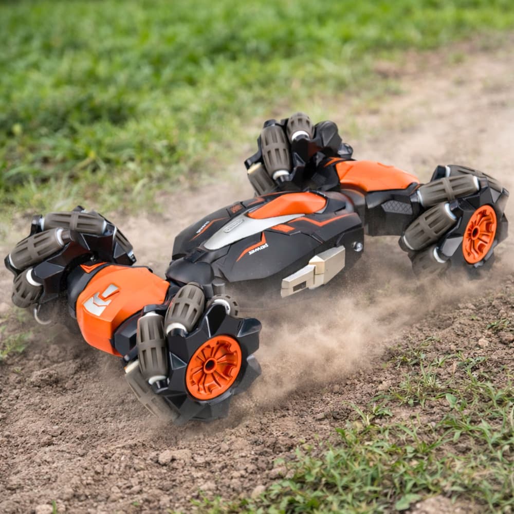 RC drift avtomobil, akrobatski, Twist, oranžen 1:16 3