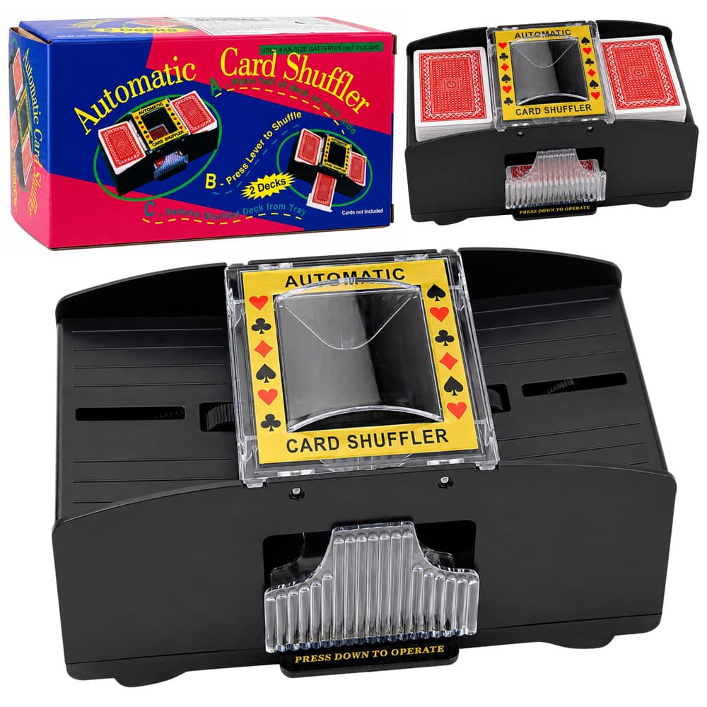 Avtomatski mešalnik kart, elektronski, 2 kompleta kart