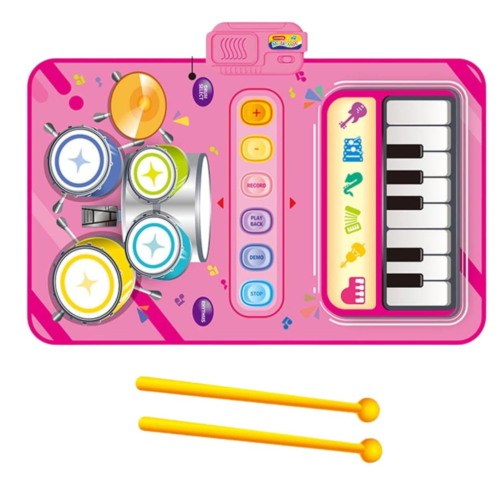 LEAN TOYS Interaktivna glasbena podloga (pianino/perkusije) 2