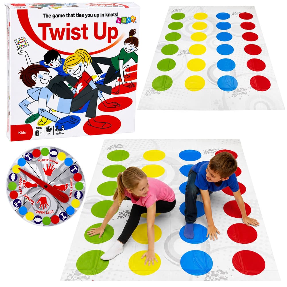 Twister igra - zabavna premikalna podloga za vso družino