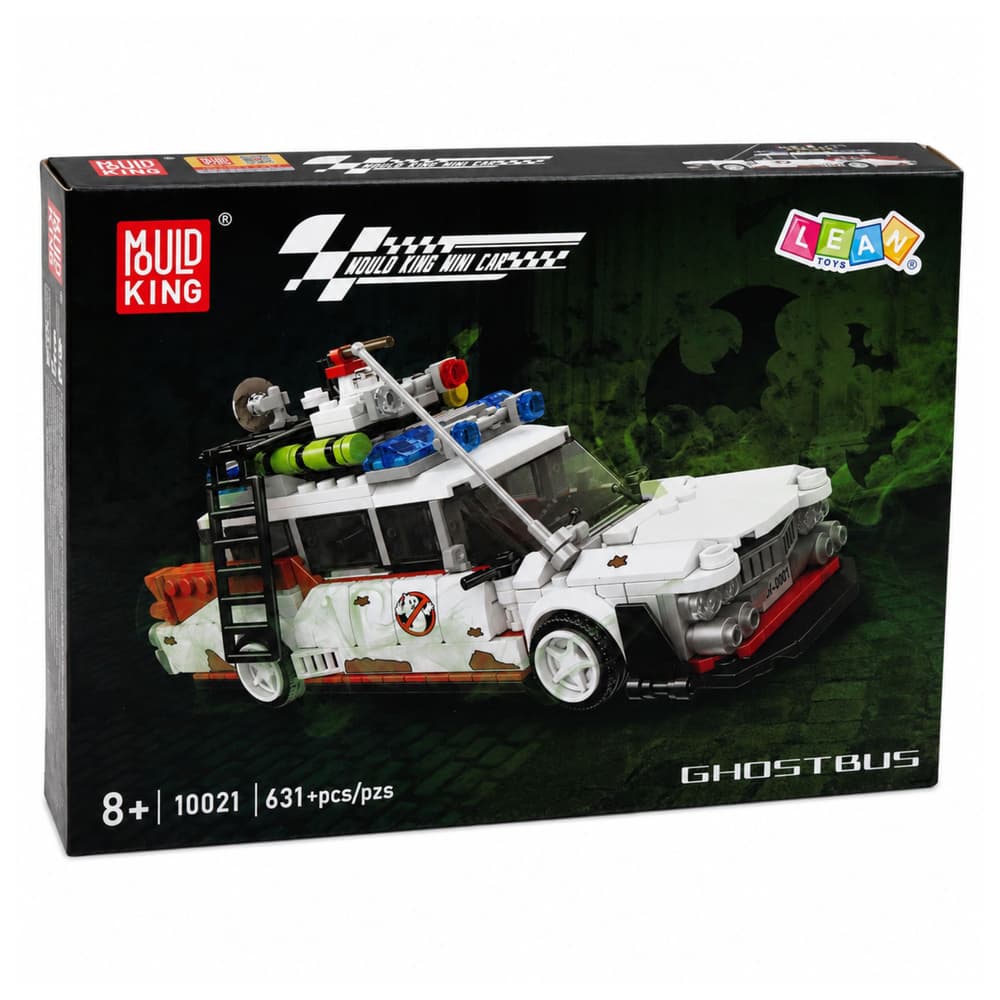 LEAN TOYS Gradbeni bloki: Duhovni avtobus, bel, 631 el. 6