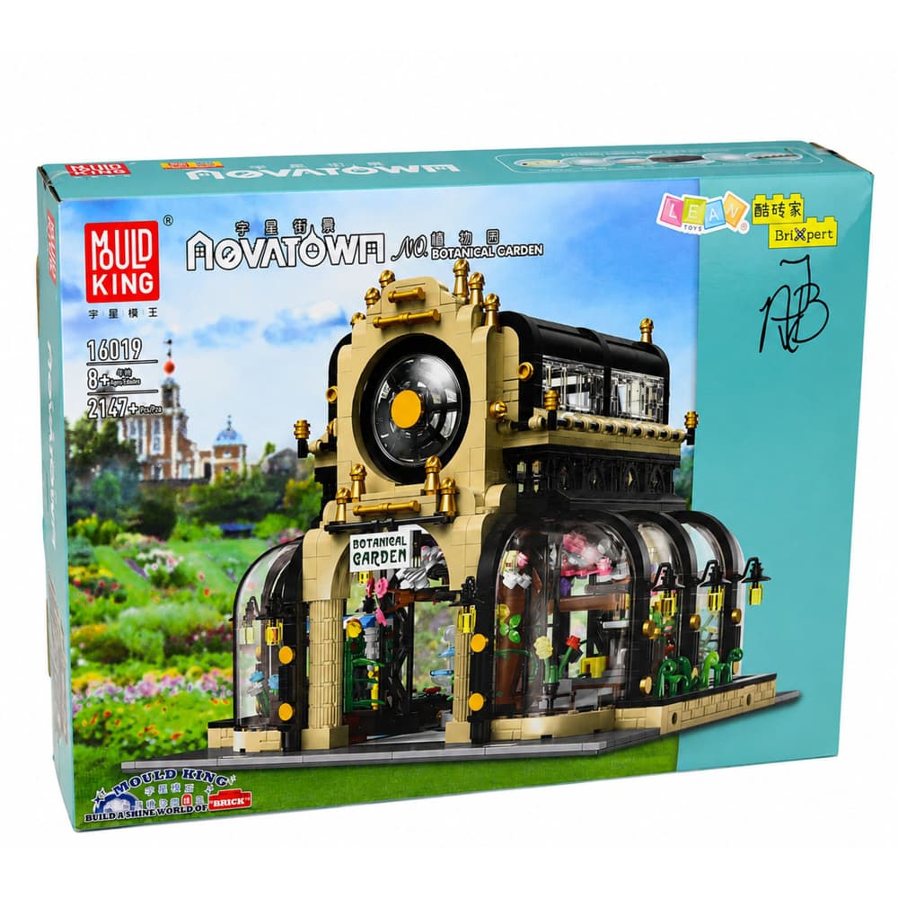 LEAN TOYS Gradbeni bloki: Botanični vrt z LED lučjo, 2147 el. 5