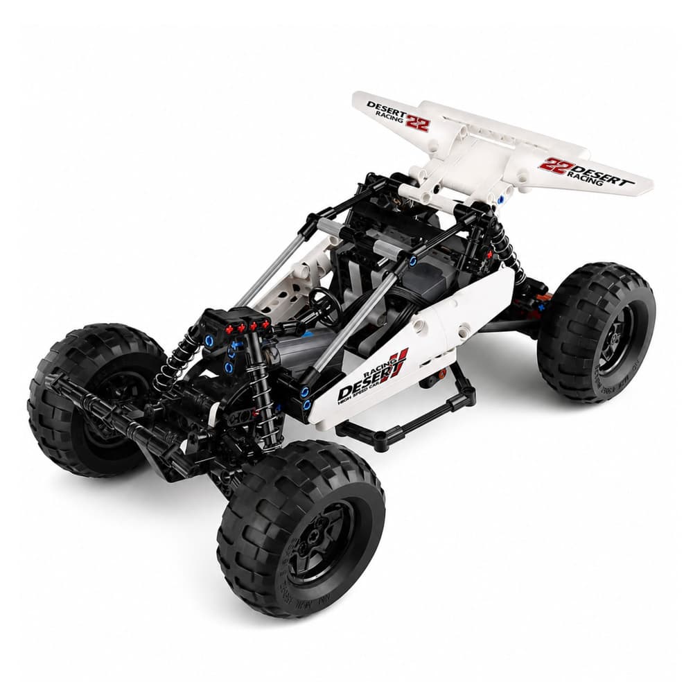 LEAN TOYS Gradbeni bloki: Terensko vozilo RC 4x4, 409 el. 2