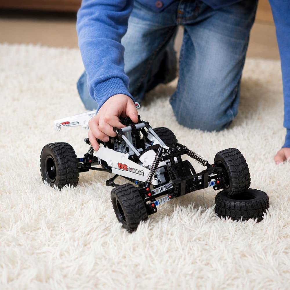LEAN TOYS Gradbeni bloki: Terensko vozilo RC 4x4, 409 el. 3