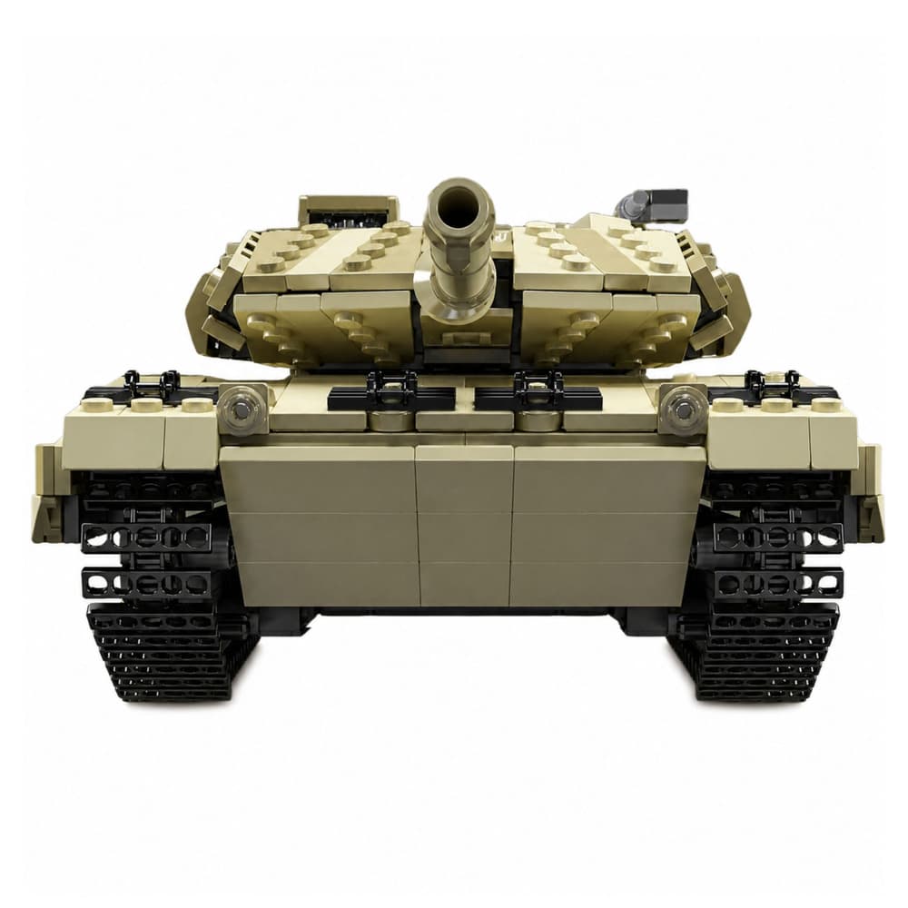 LEAN TOYS Gradbeni bloki: Bojni tank Leopard RC, 1100 el. 5