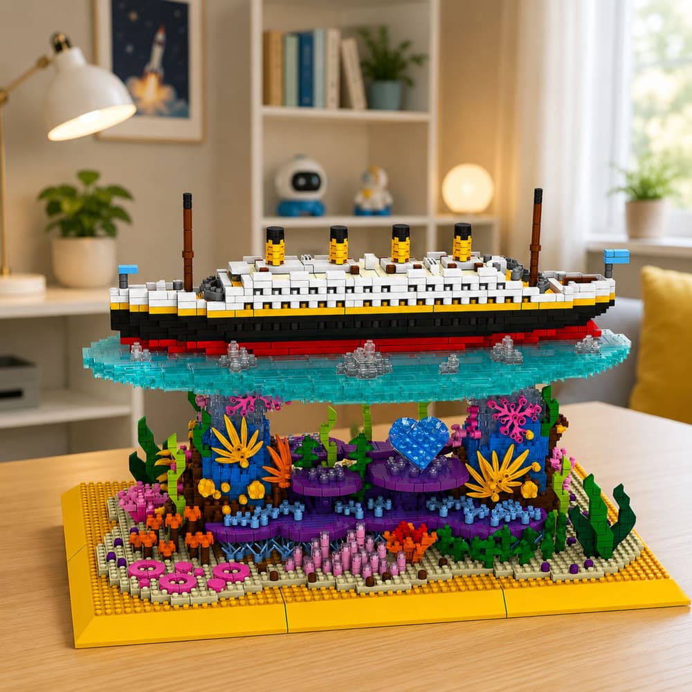 Gradbeni bloki Titanic, 3892 elementov 3