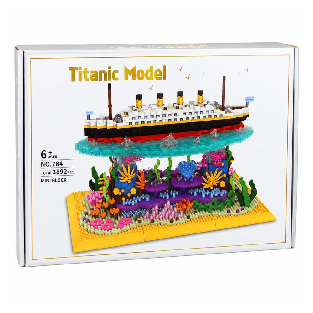 Gradbeni bloki Titanic, 3892 elementov 5