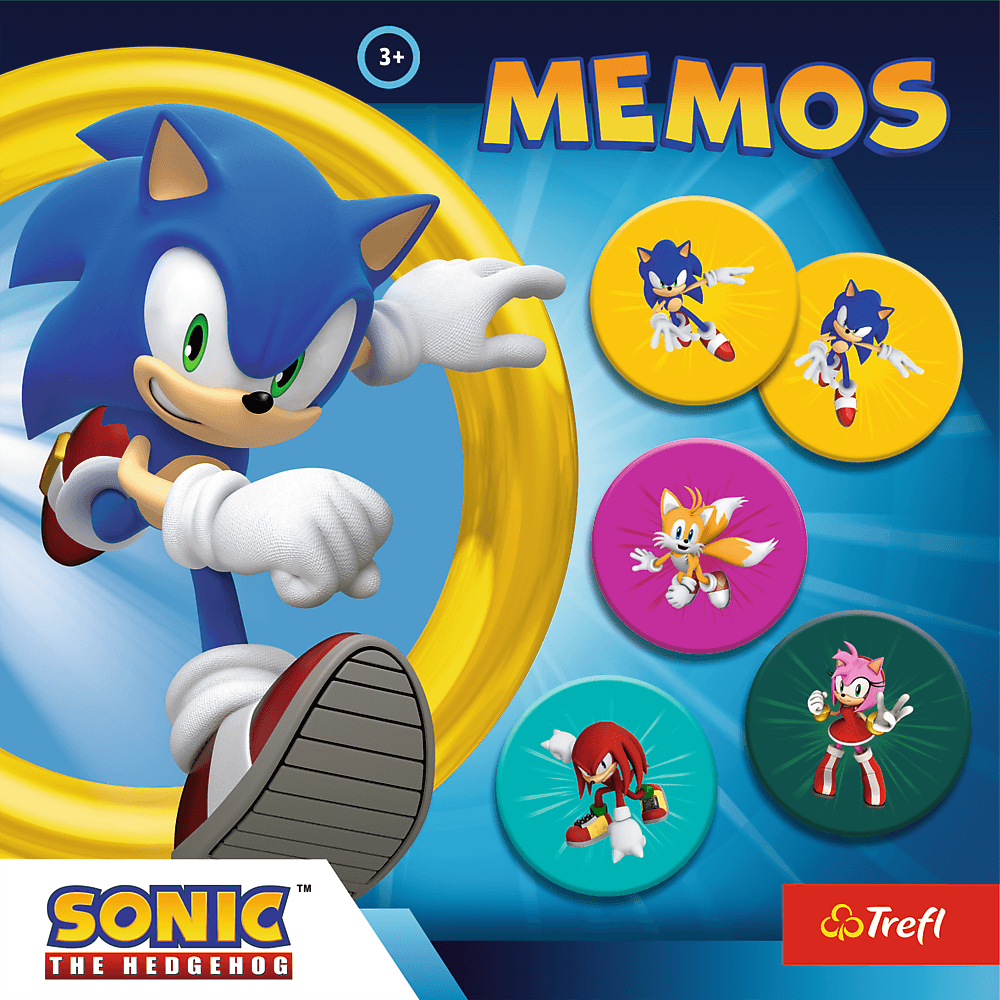 Družabna igra Spomin Sonic The Hedgehog Trefl 5
