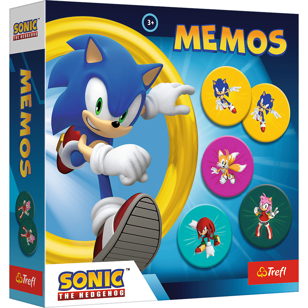 Družabna igra Spomin Sonic The Hedgehog Trefl 4