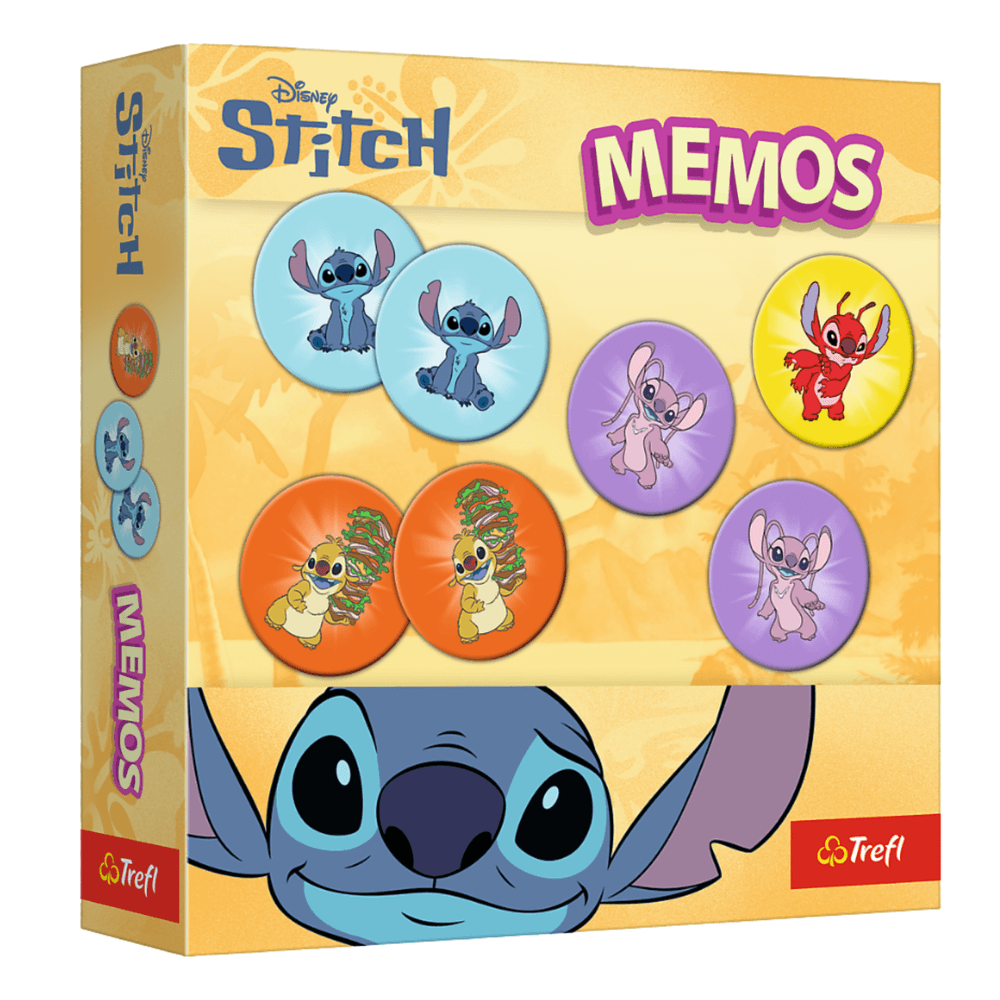 Družabna igra Spomin Lilo & Stitch Trefl