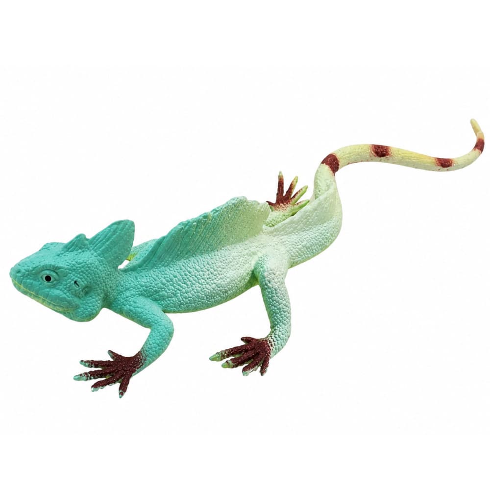 Gumijasta agama žaglasta, upogljiva, realistična, 16 cm 4