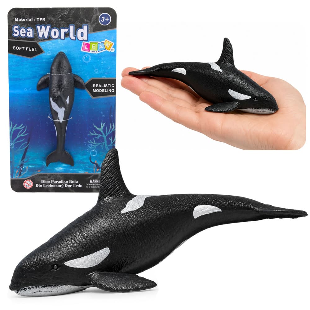 Gumijasta orka LEAN TOYS, realistična, morski sesalec, 17,5 cm