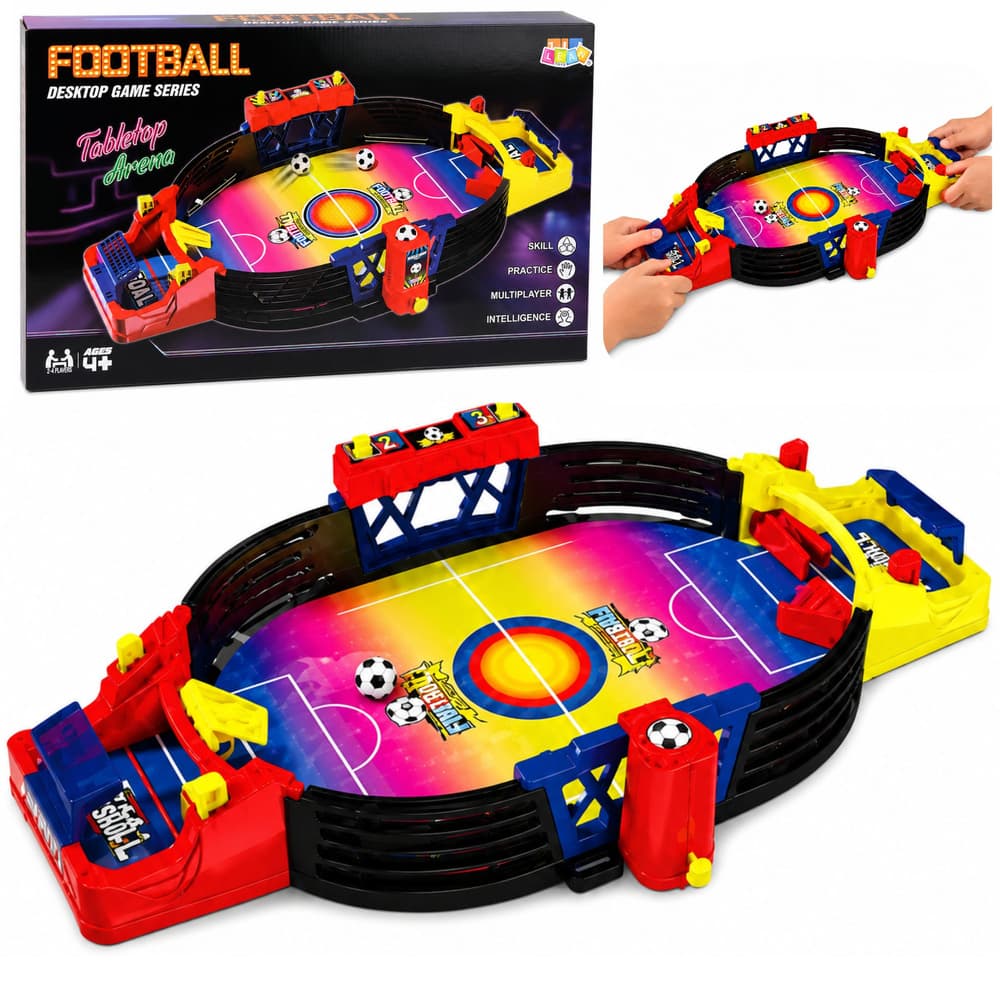 Namizna igra nogomet LEAN TOYS, zračna blazinica, 2 igralca