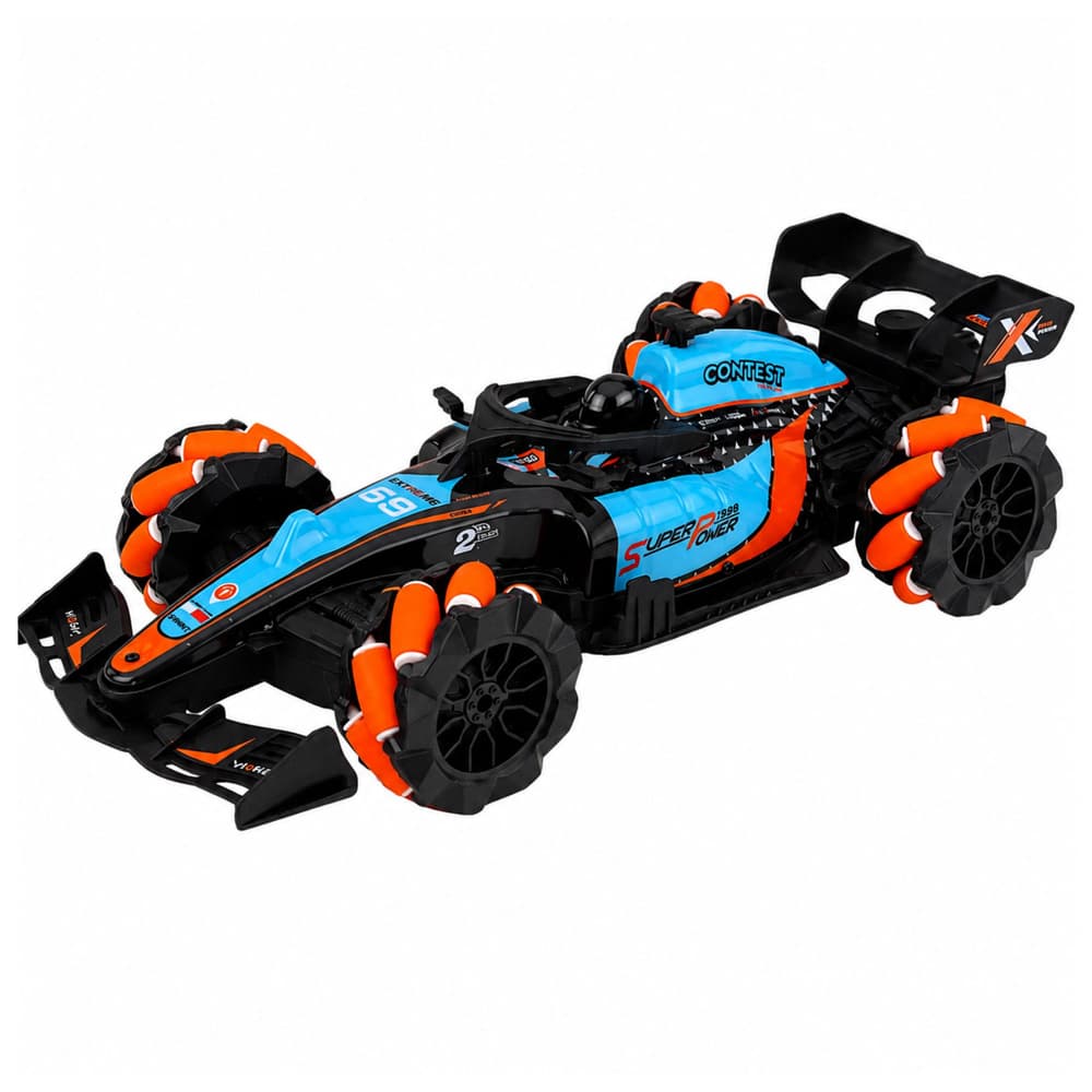 RC dirkalnik, športni, drift, manevri, luči, zvoki, 1:14 2