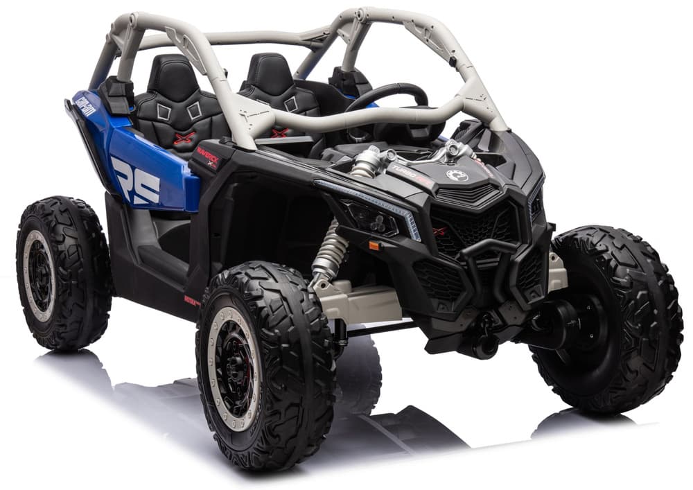 Akumulatorski avto LEAN CARS Maverick CAN-AM Turbo RR STRONG AIR, 2x24V, modro-siv