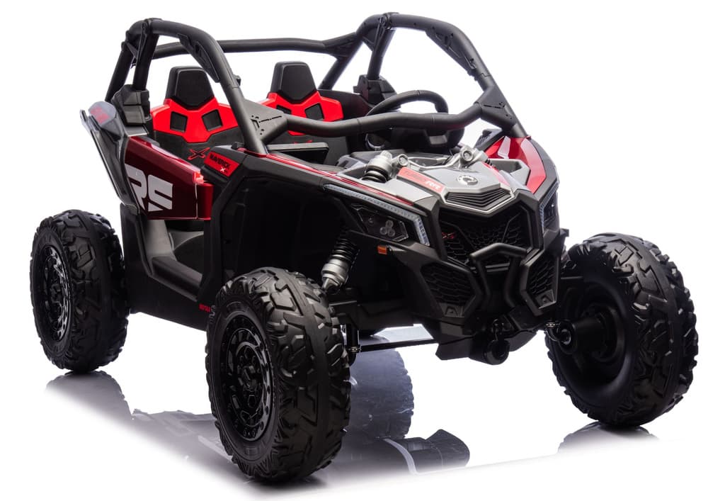 Akumulatorski avto LEAN CARS Maverick CAN-AM Turbo RR STRONG AIR, 2x24V, rdeč