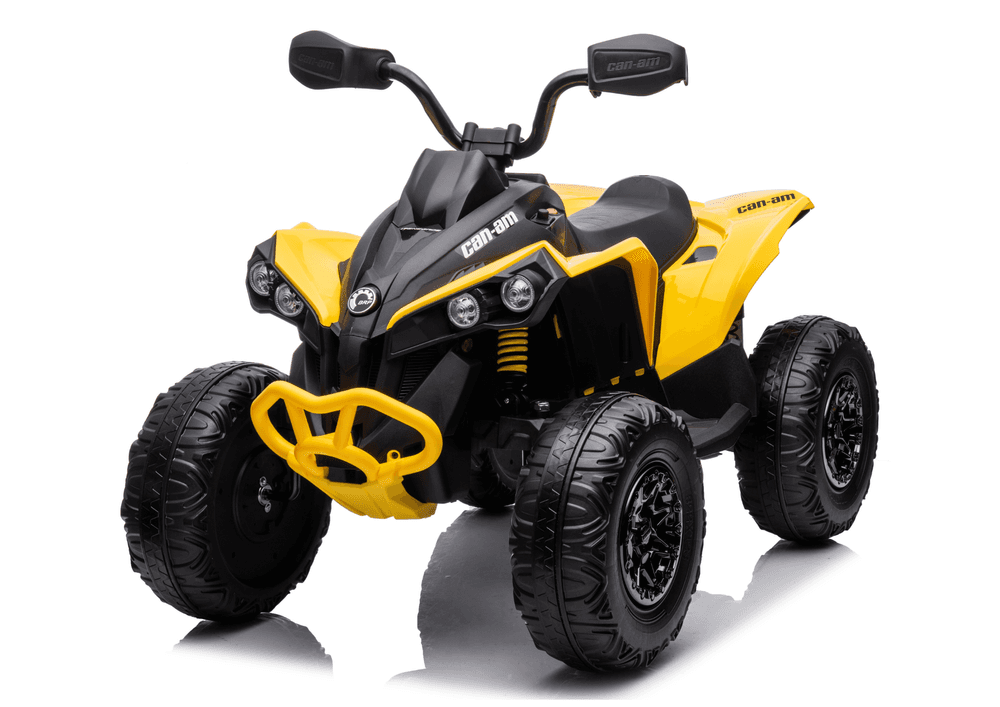 Akumulatorski otroški quad DK-CA002 4x4 12V 10Ah, rumen 2