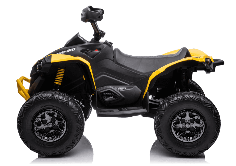 Akumulatorski otroški quad DK-CA002 4x4 12V 10Ah, rumen 3