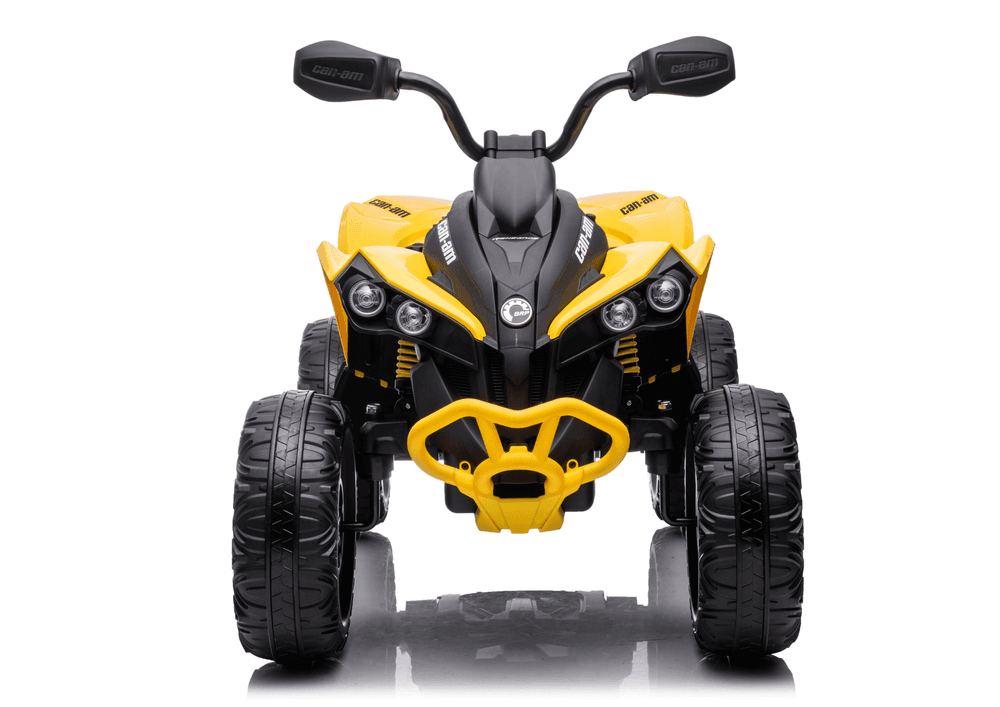 Akumulatorski otroški quad DK-CA002 4x4 12V 10Ah, rumen 5