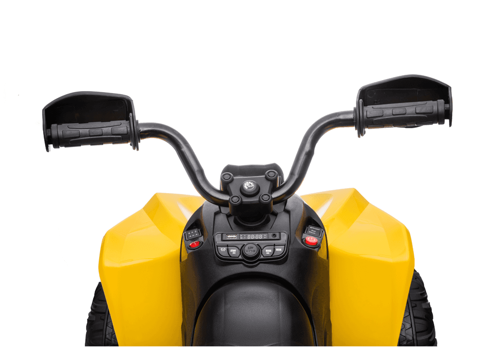Akumulatorski otroški quad DK-CA002 4x4 12V 10Ah, rumen 7
