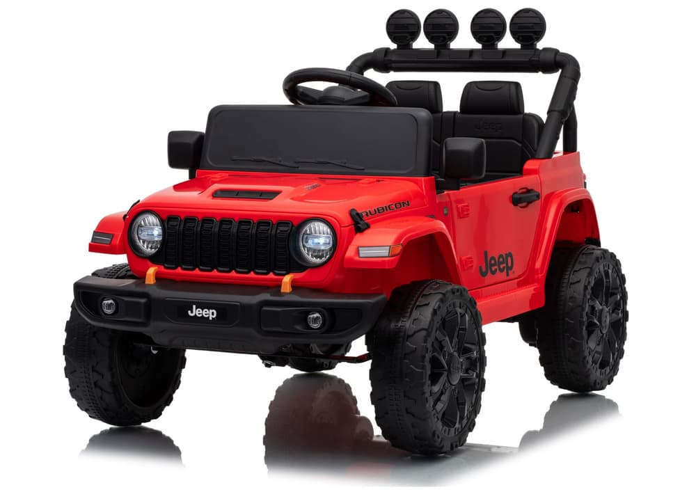 Akumulatorski Jeep Rubicon DK-JWR558 24V, rdeč 2