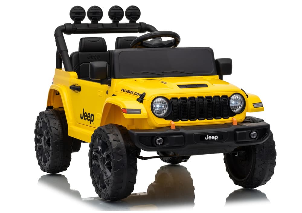 Akumulatorski Jeep Rubicon DK-JWR558 24V, rumen