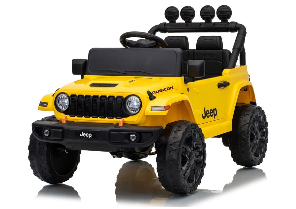 Akumulatorski Jeep Rubicon DK-JWR558 24V, rumen 2