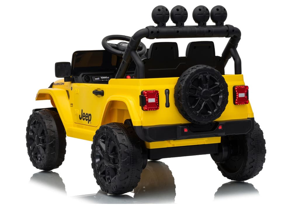 Akumulatorski Jeep Rubicon DK-JWR558 24V, rumen 6