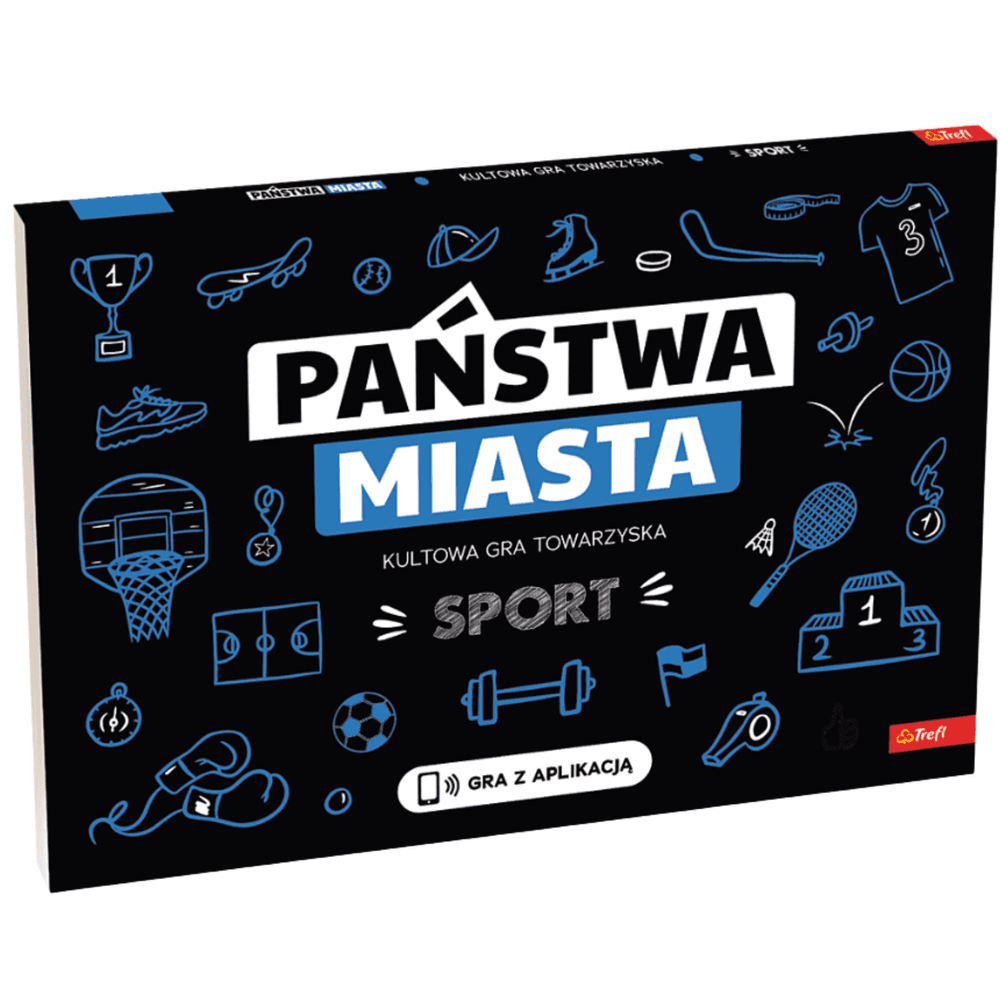 Družabna igra besedna Państwa-Miasta Sport TREFL