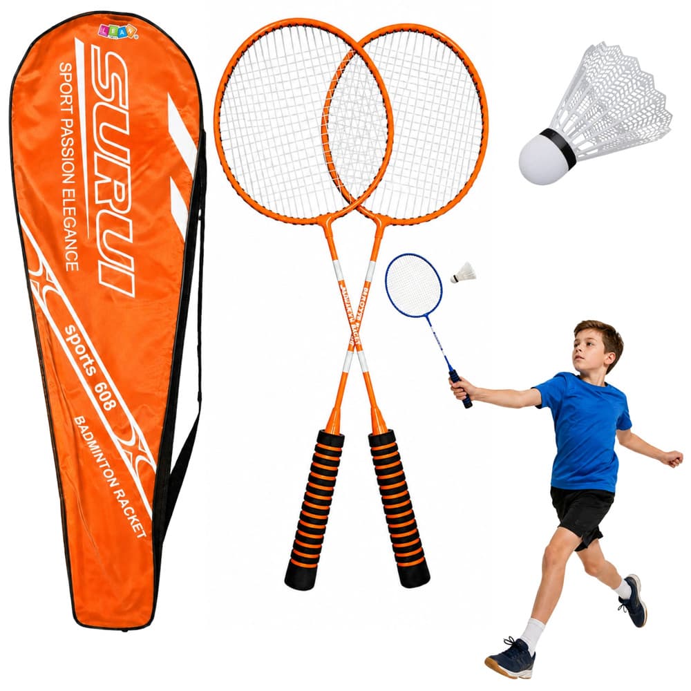 Set za badminton (oranžni)