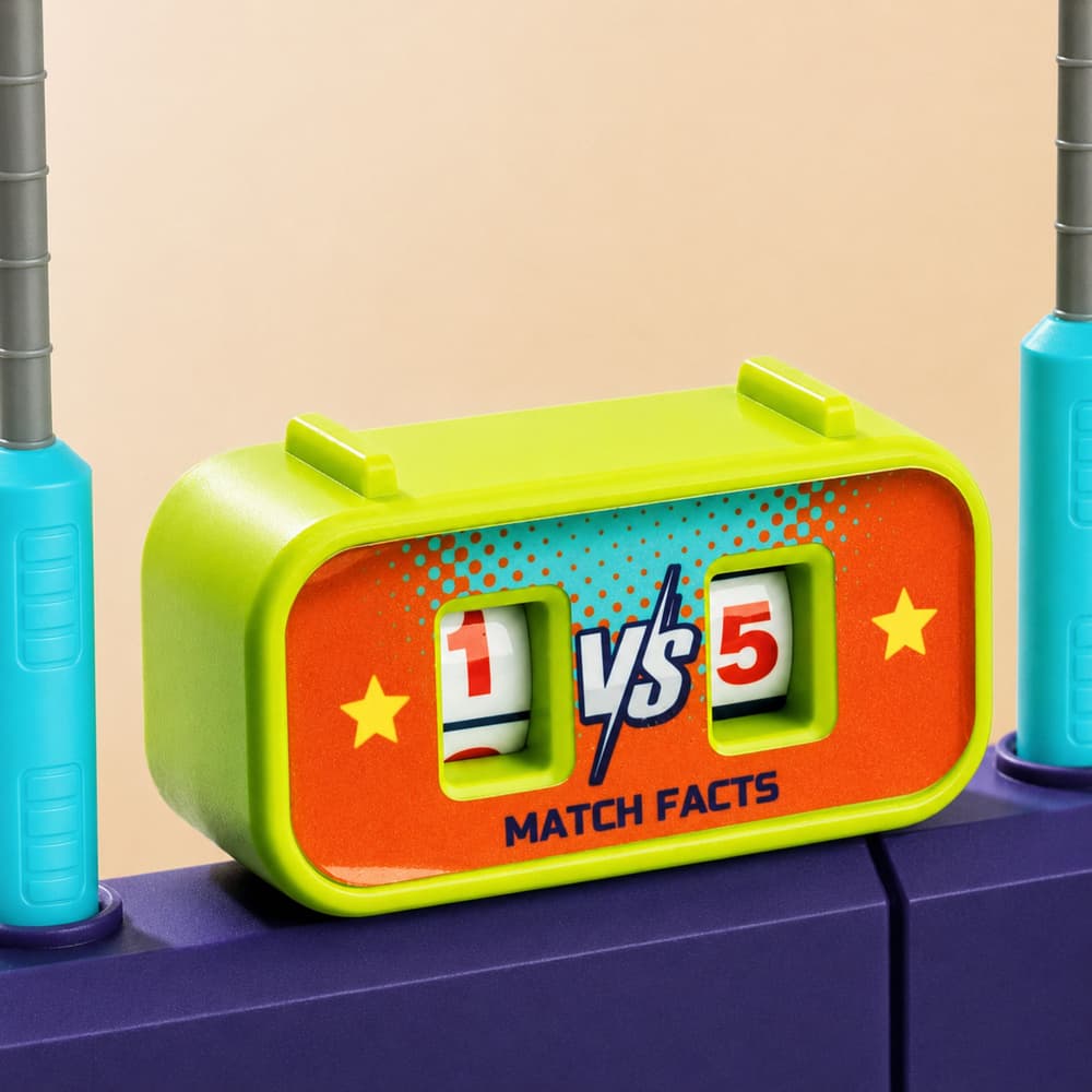 Namizna igra 2v1 LEAN TOYS: Nogomet in Hokej, za 2 igralca, števec 5
