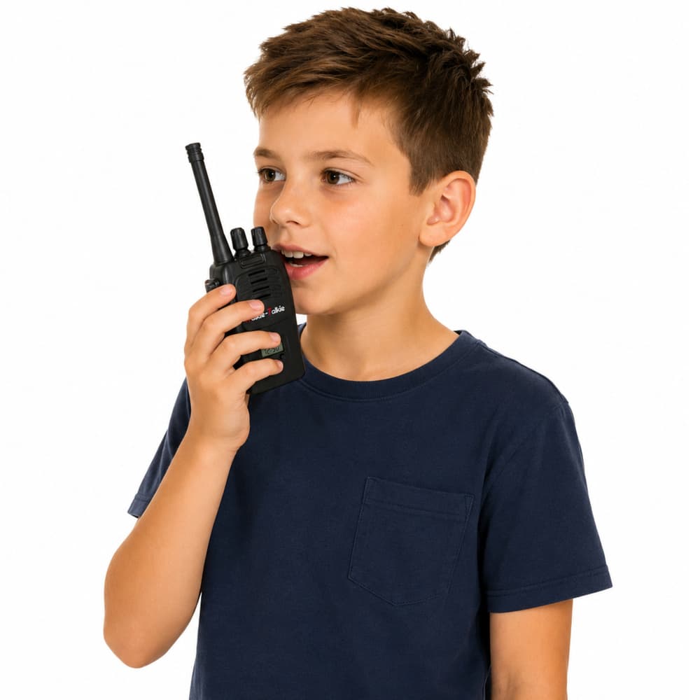Ročni radiji Walkie Talkie, USB, zmanjšanje šumov, črni, doseg 200 m 3
