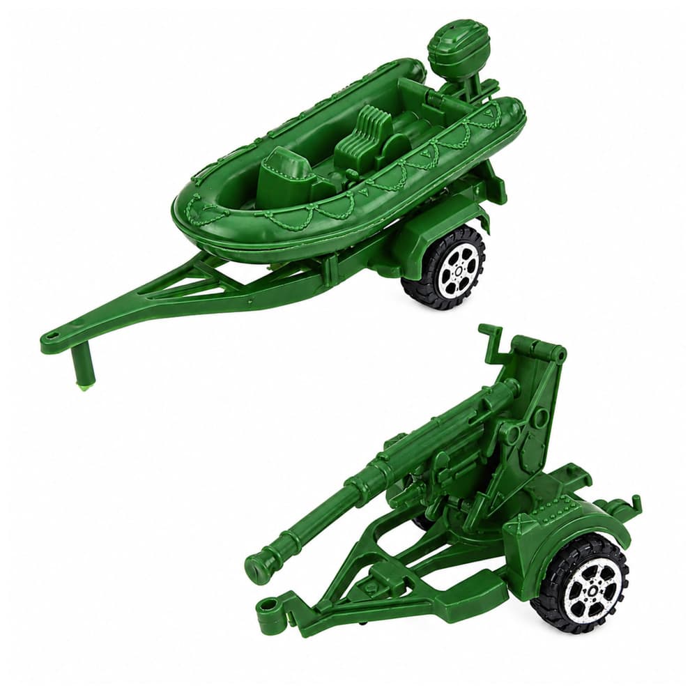 LEAN TOYS Vojaški set, Transporter, Figurice, Vozila, 14 kosov 3