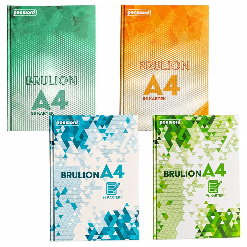 Zvezek A4, karirast, z robom, 96 listov, trda platnica